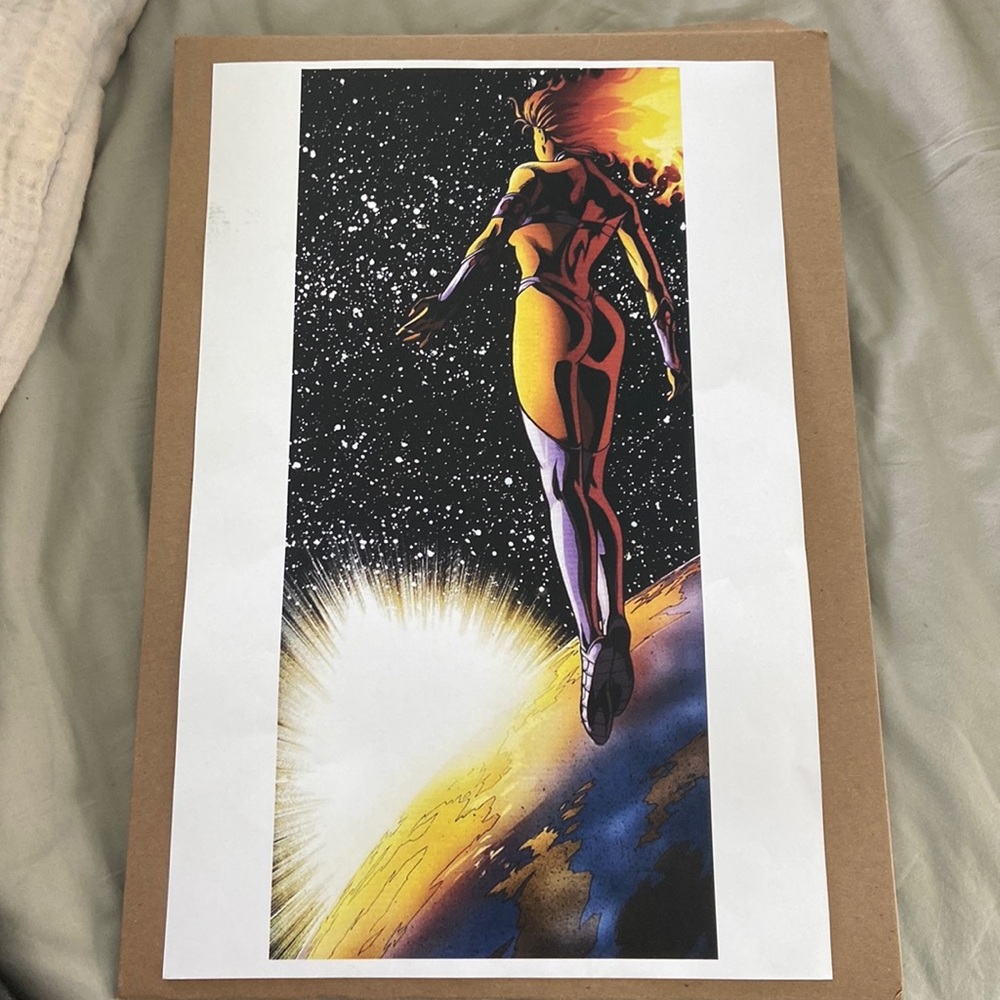 Star fire poster